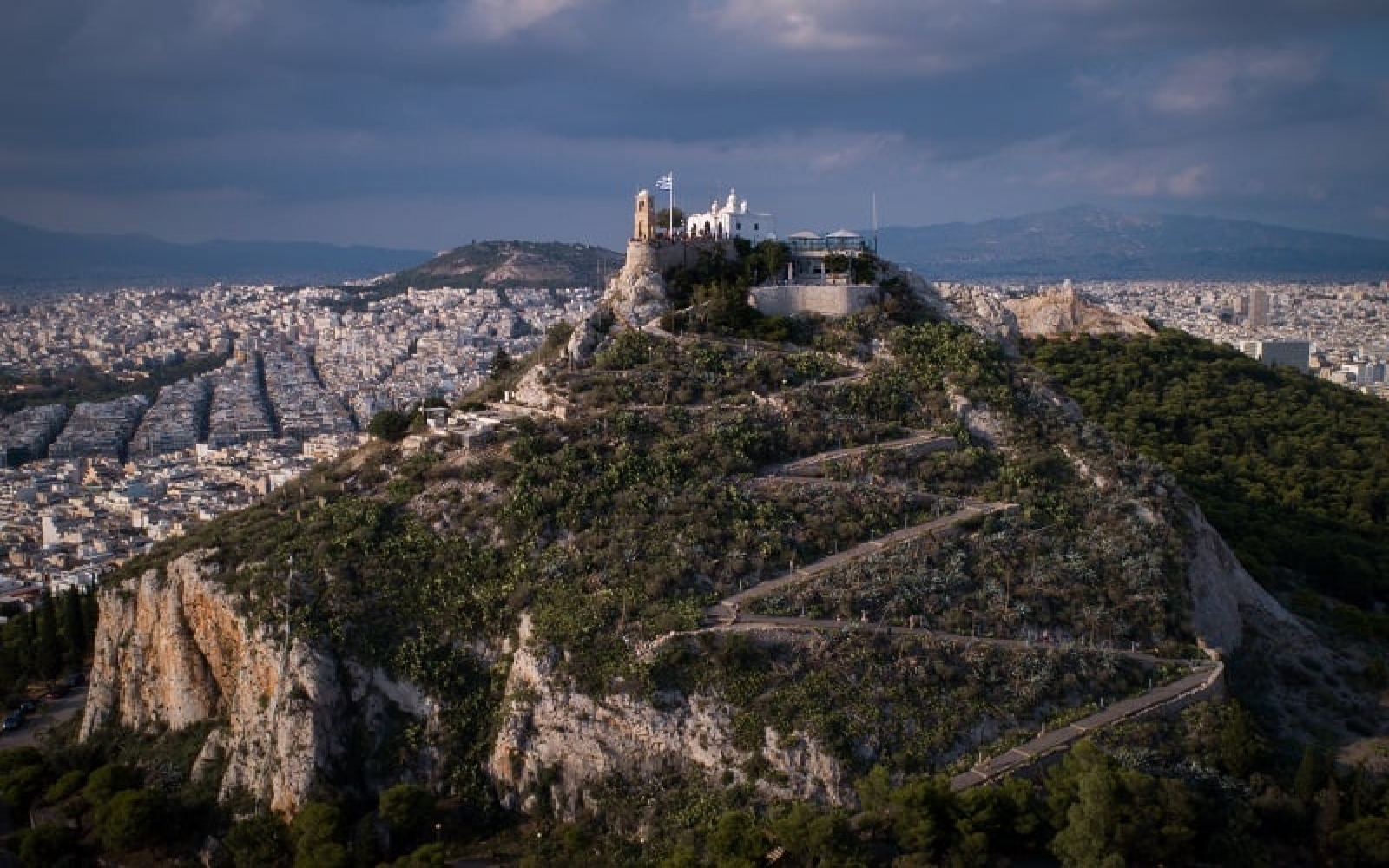 Mount Lycabettus Athens Greece