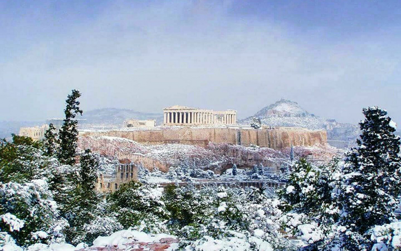 January in Athens